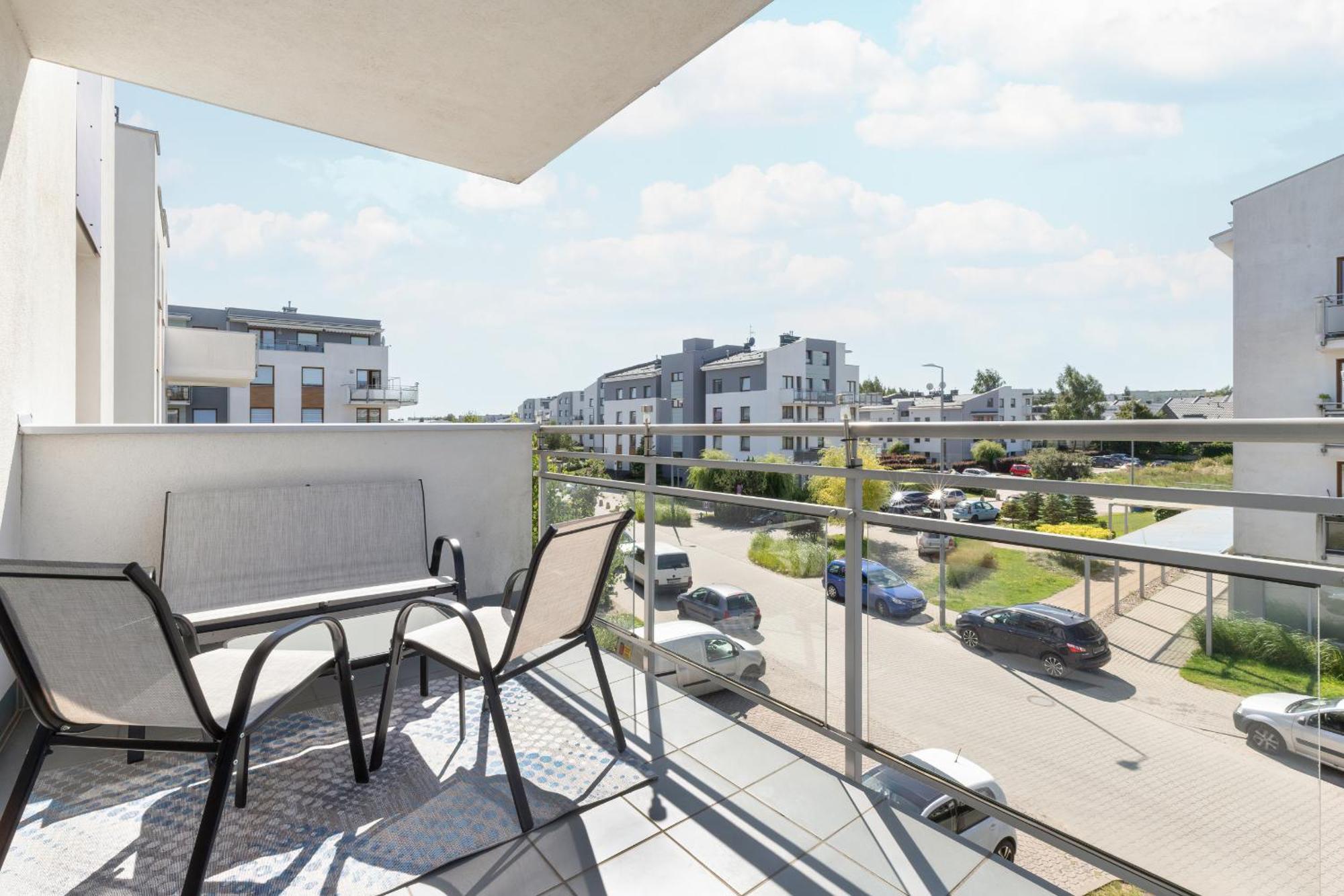 Jasny & Przestronny Apartament Z Balkonem I Parkingiem By Rent Like Home Gdynia Kültér fotó