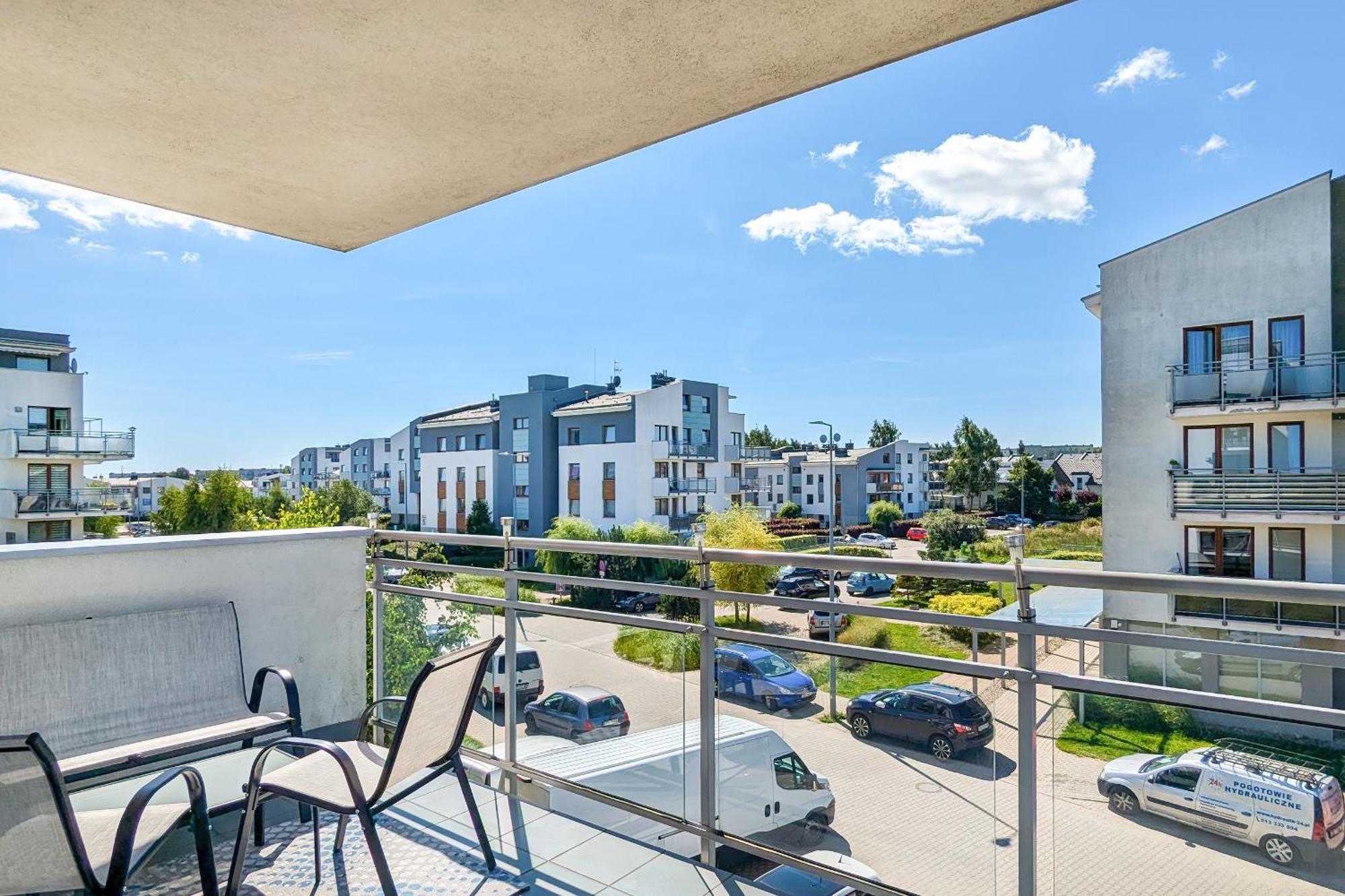 Jasny & Przestronny Apartament Z Balkonem I Parkingiem By Rent Like Home Gdynia Kültér fotó