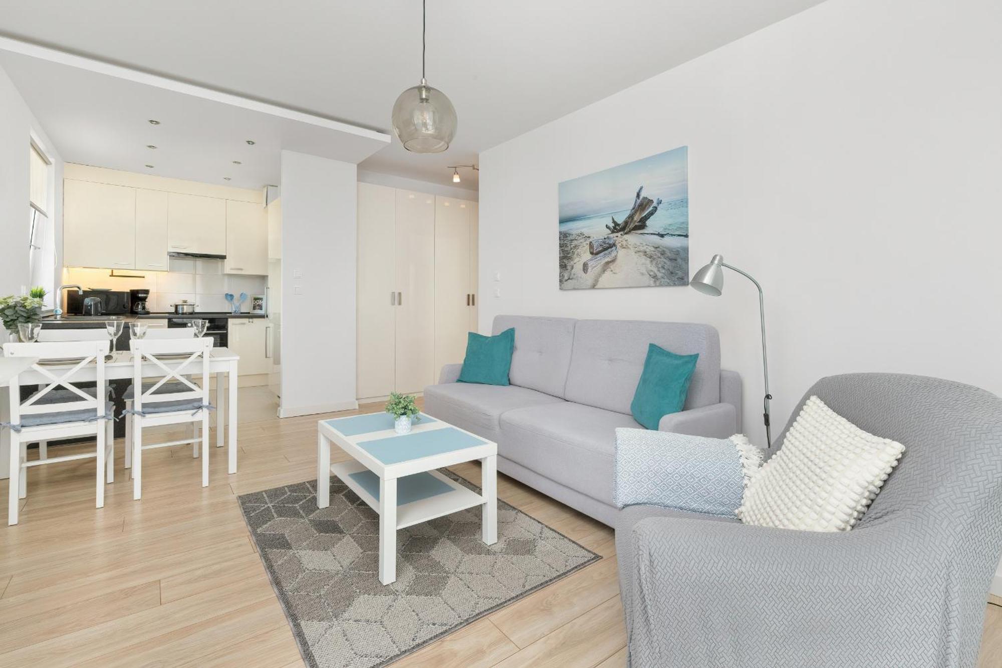 Jasny & Przestronny Apartament Z Balkonem I Parkingiem By Rent Like Home Gdynia Kültér fotó