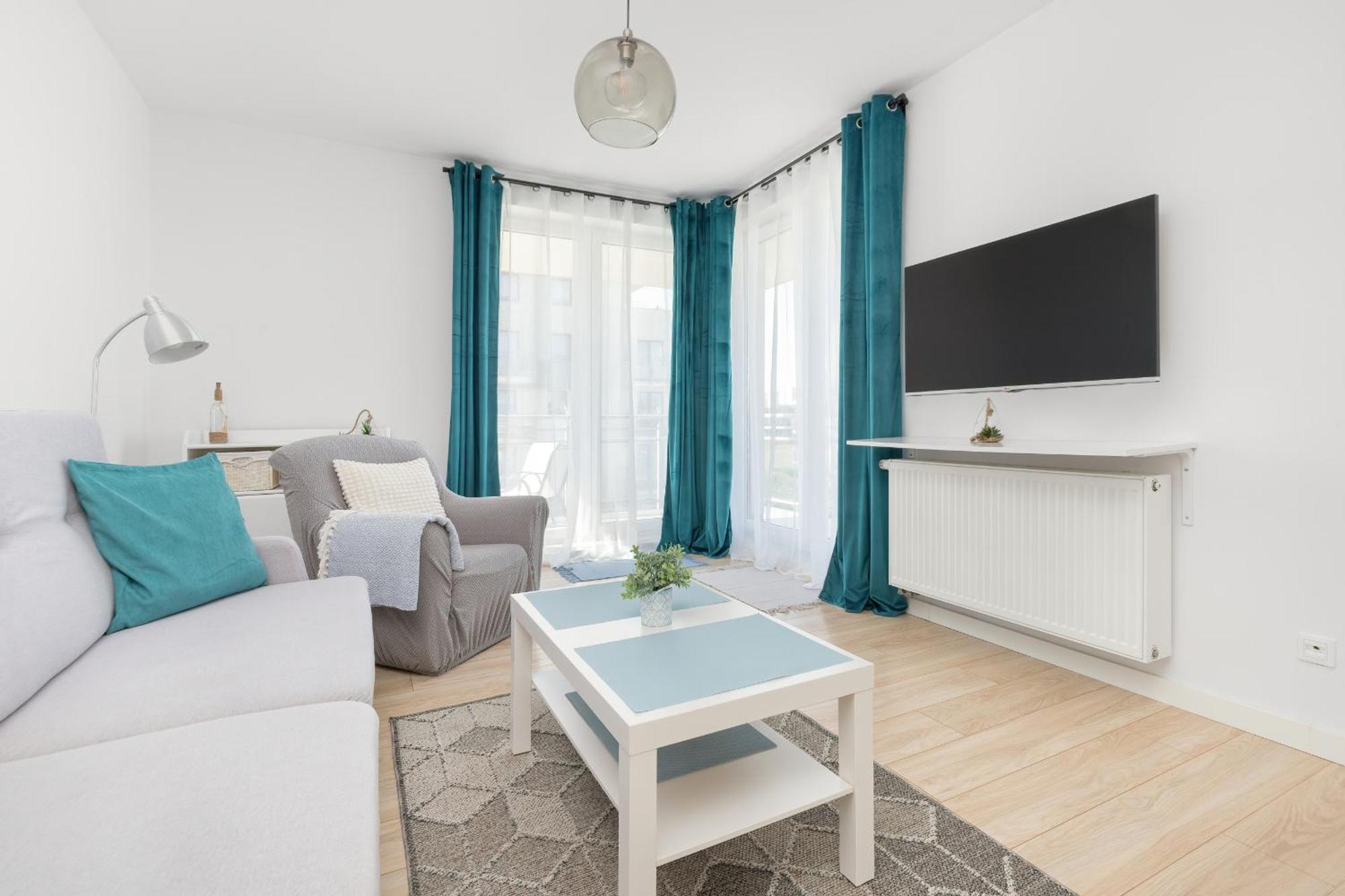 Jasny & Przestronny Apartament Z Balkonem I Parkingiem By Rent Like Home Gdynia Kültér fotó